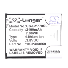 Kompatibilis akkumulátor csere VTech 1ICP4/50/60-210AR