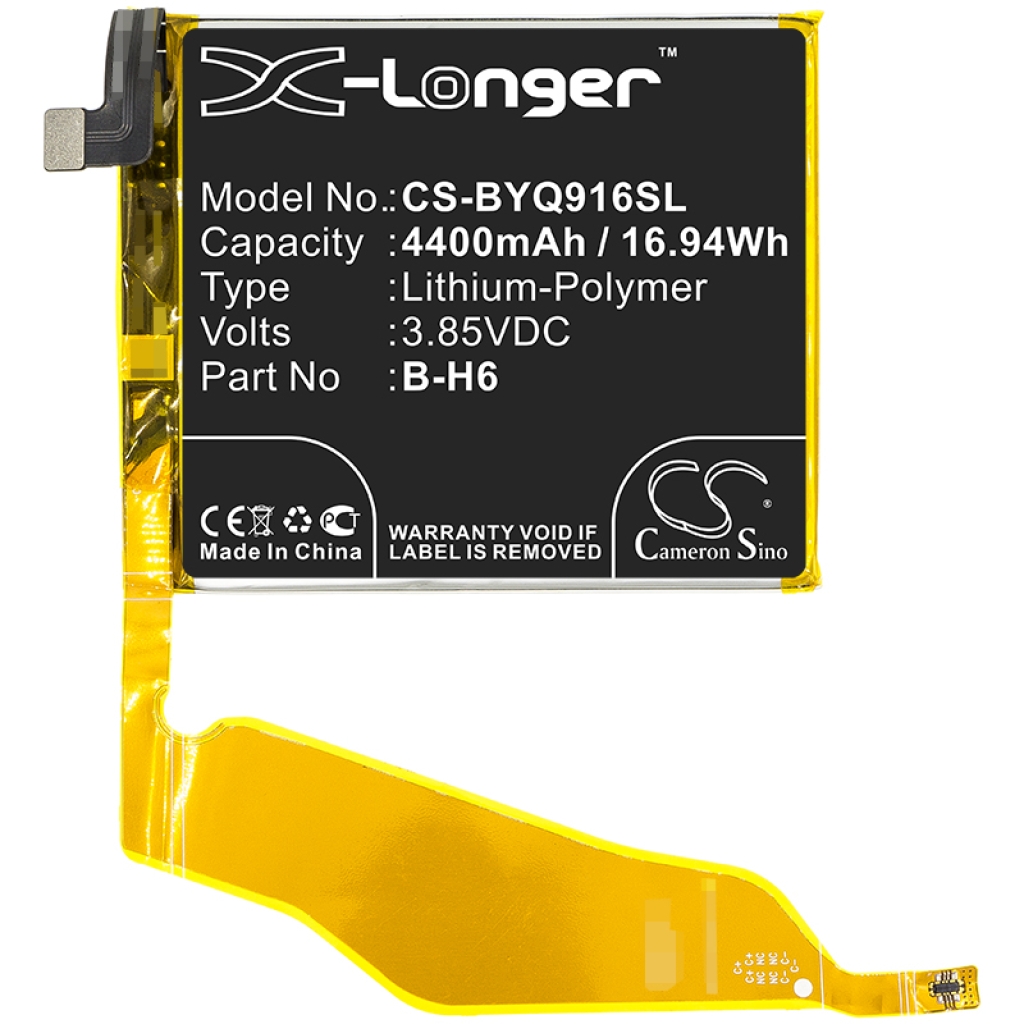 Kompatibilis akkumulátor csere Vivo B-H6
