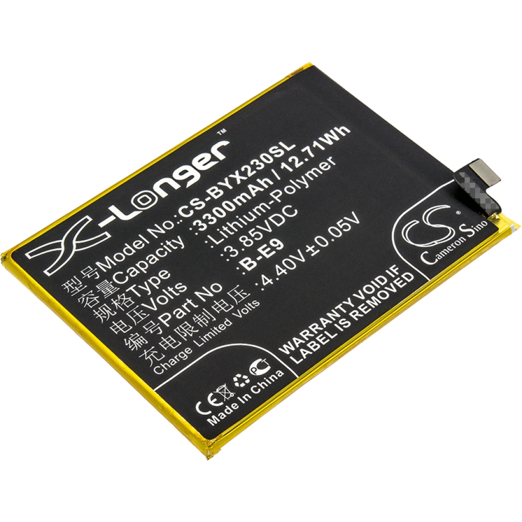Kompatibilis akkumulátor csere Vivo B-E9