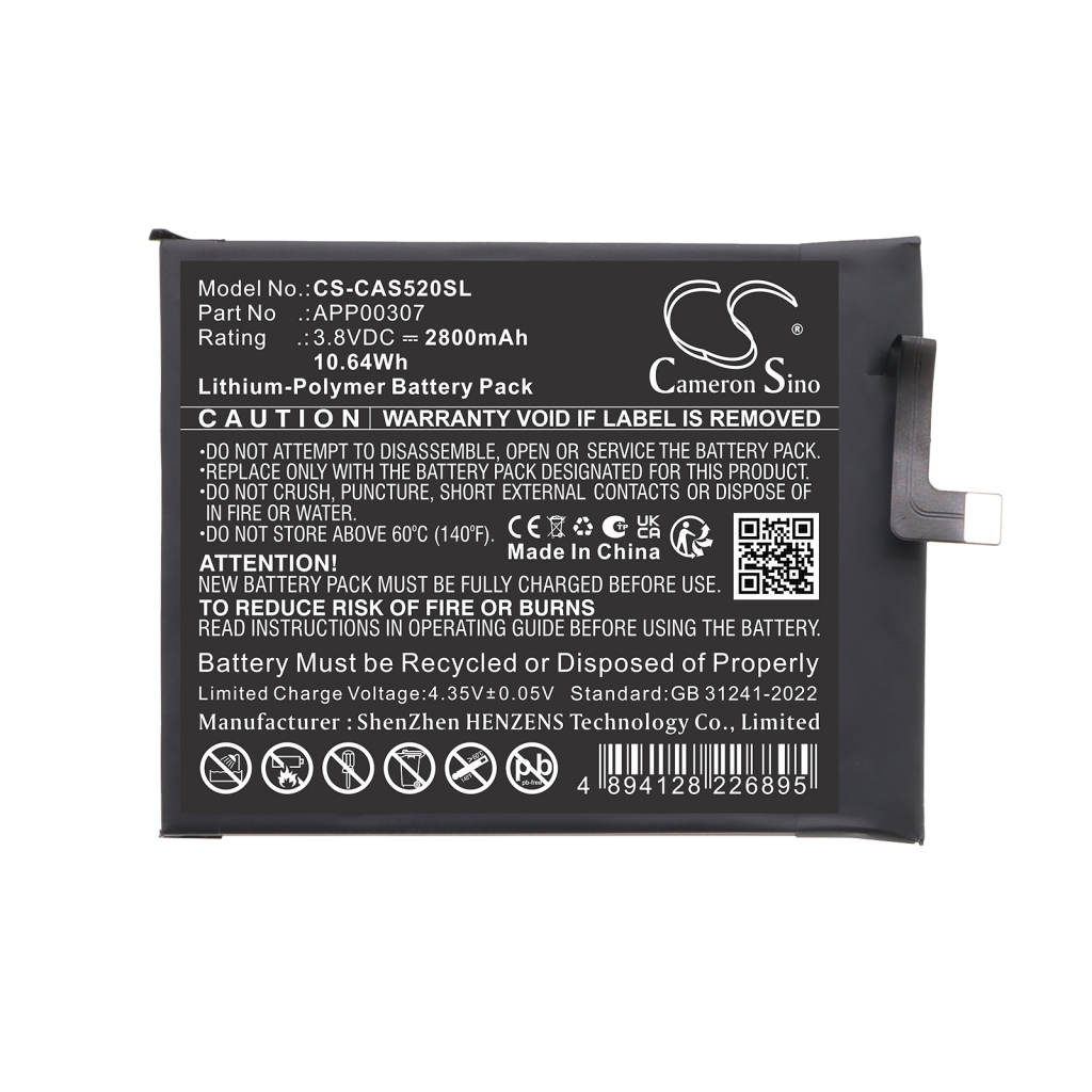 Battery compatible with CAT