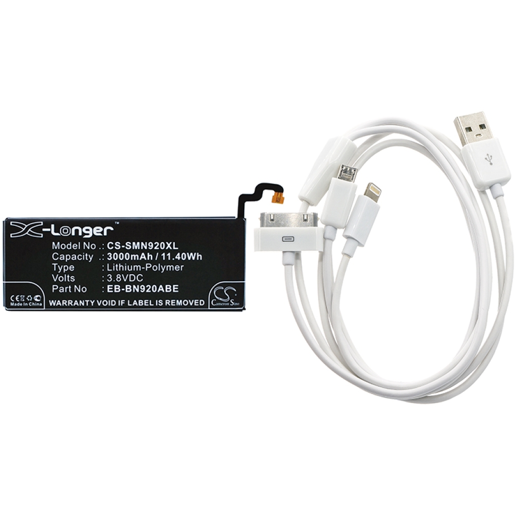 Kompatibilis helyettesítője Samsung EB-BN920ABE