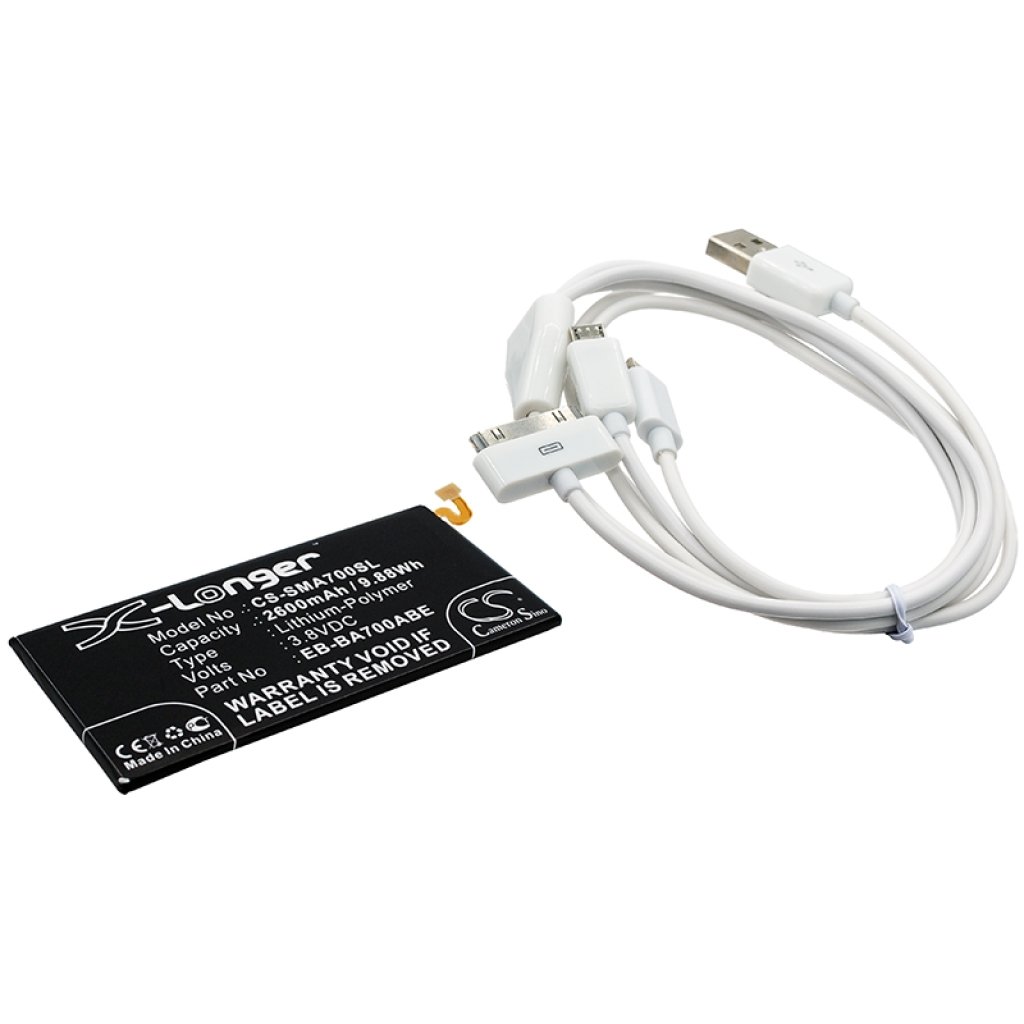 Kompatibilis helyettesítője Samsung EB-BA700ABE