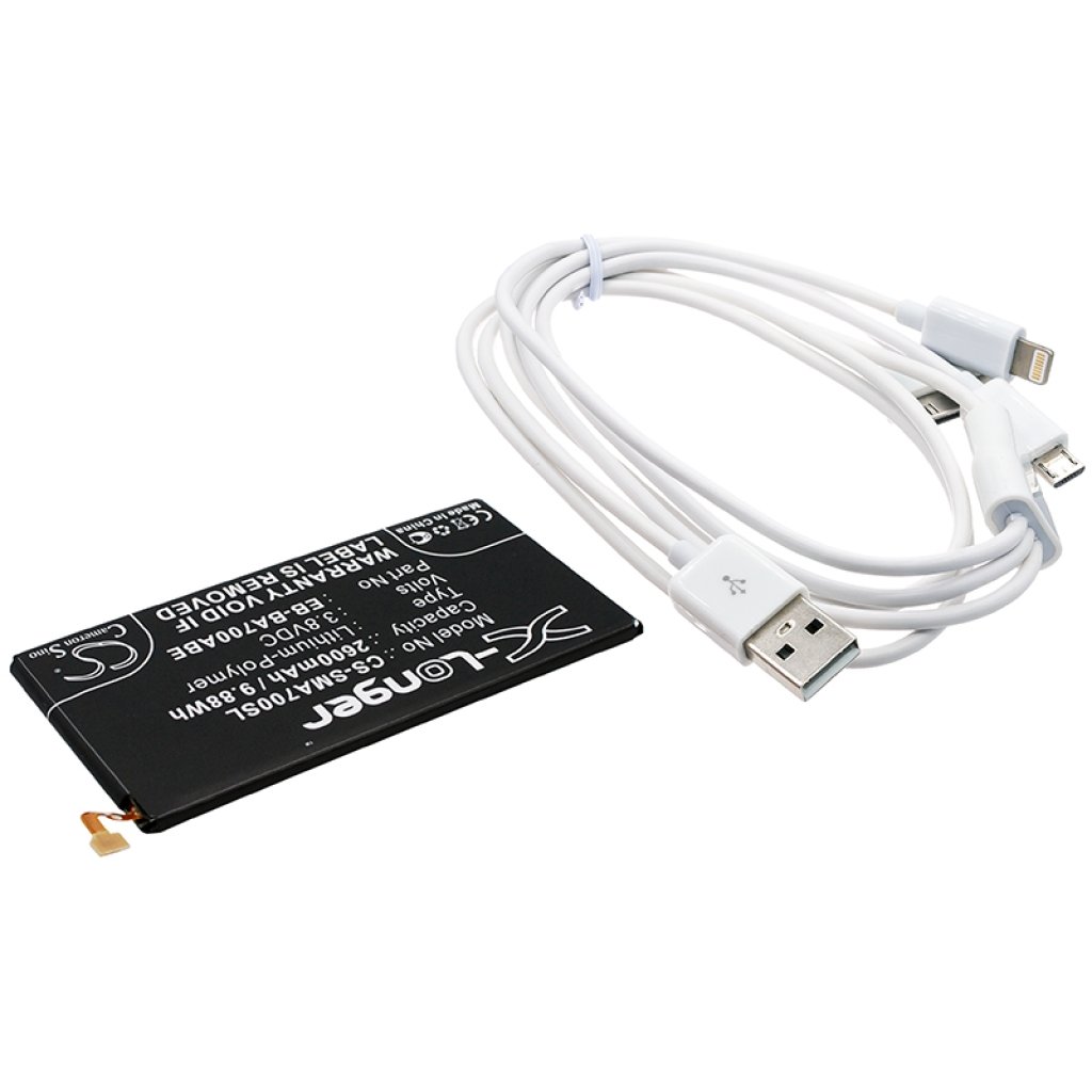 Kompatibilis helyettesítője Samsung EB-BA700ABE