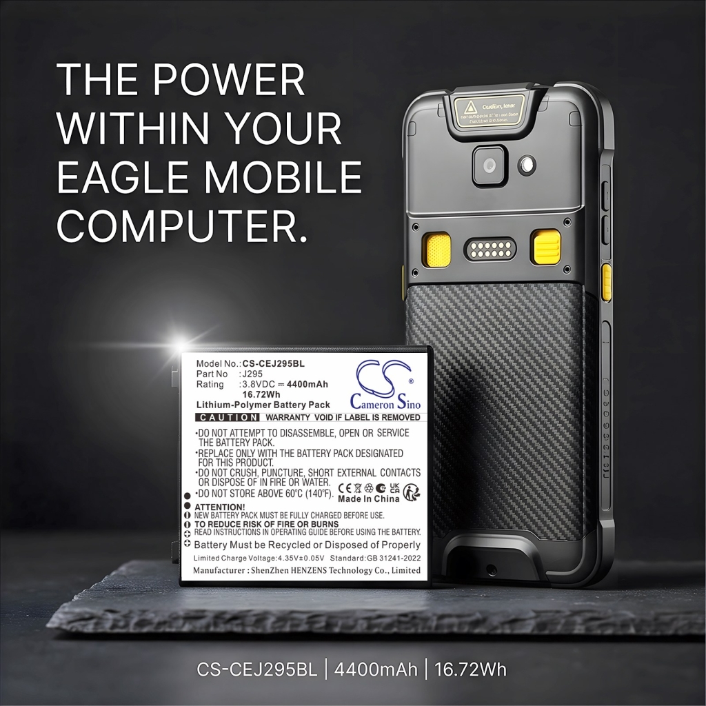 Battery for Capture Eagle Android Rugged Mobile Terminal