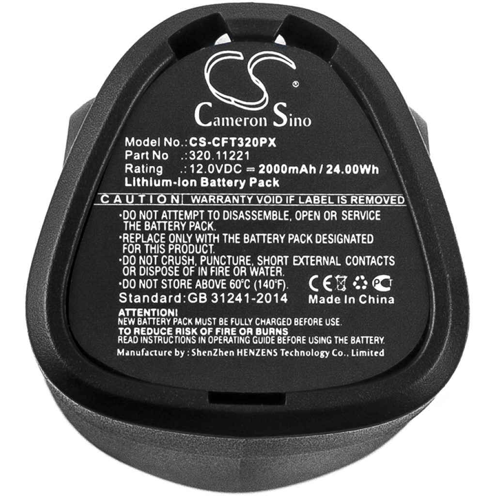 Kompatibilis akkumulátor csere Craftsman 320.11221