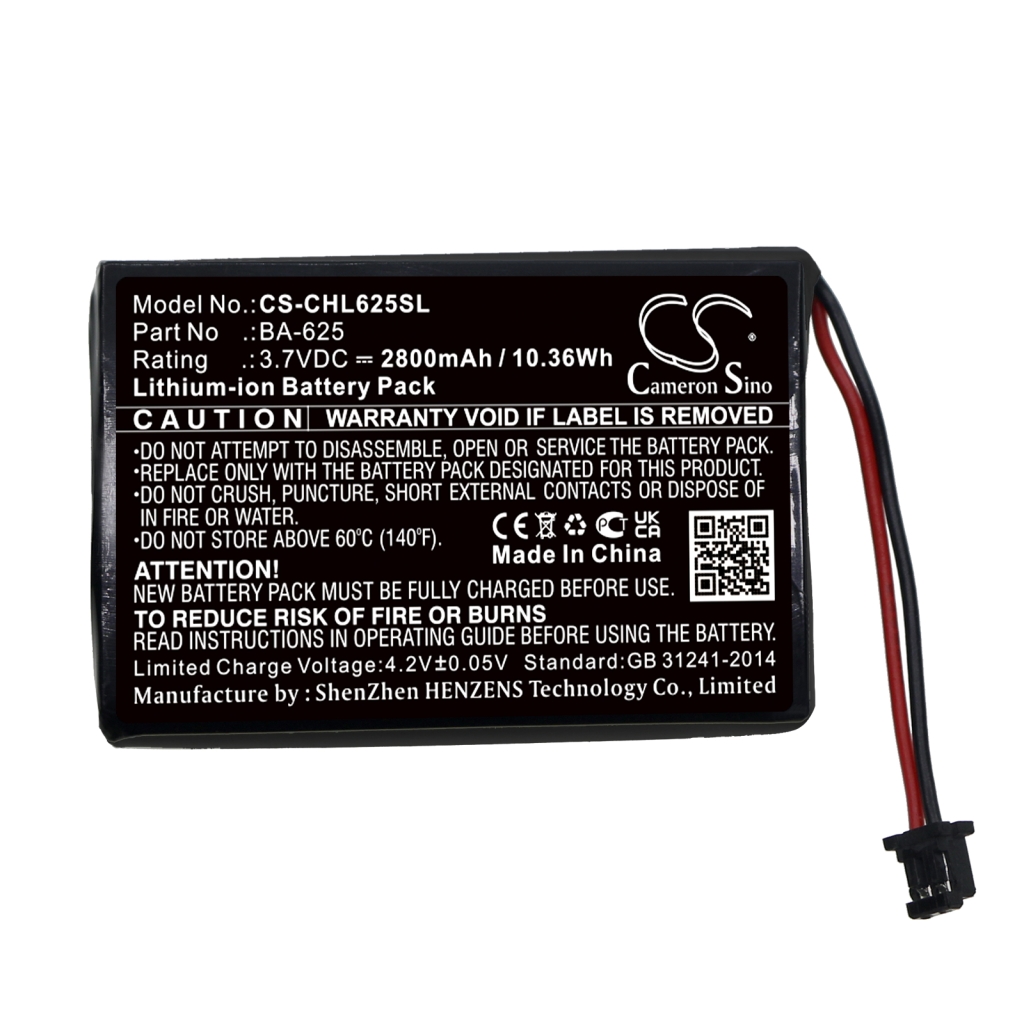 Kompatibilis akkumulátor csere Cateye BA-625