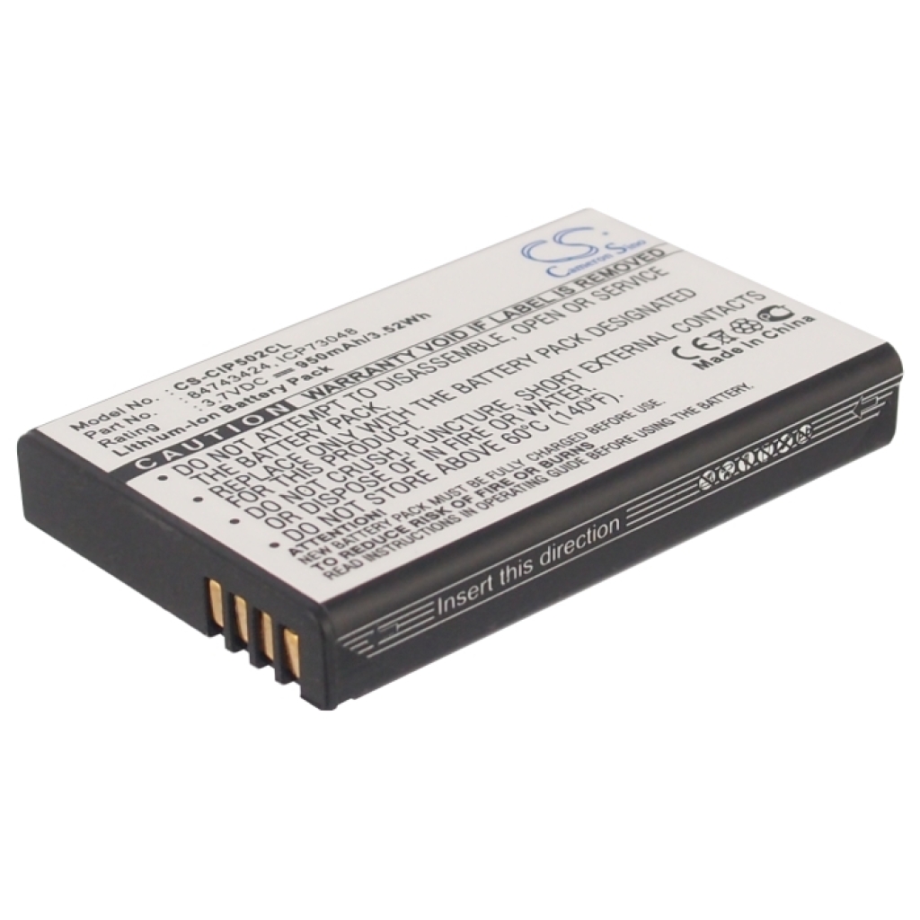 Kompatibilis akkumulátor csere Spectralink 84743424,84743428,ICP73048