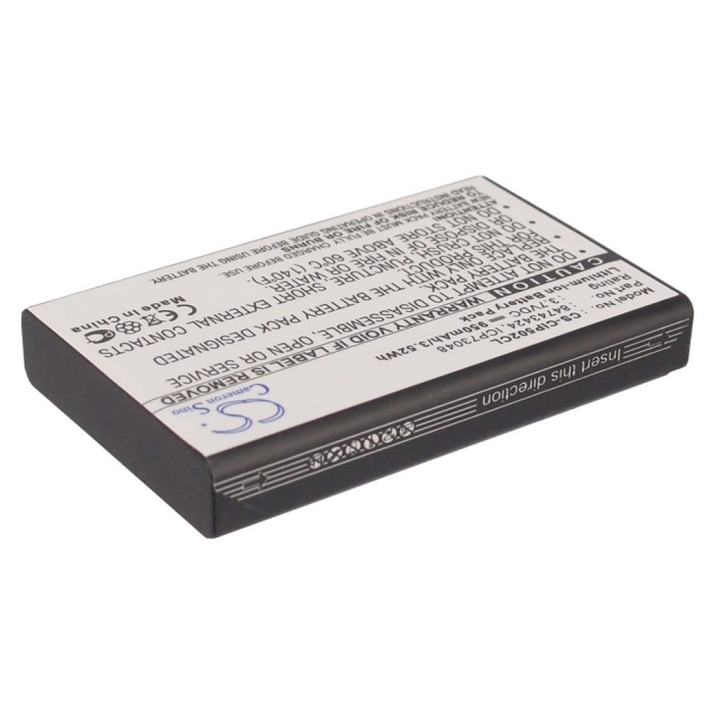 Kompatibilis akkumulátor csere Spectralink 84743424,84743428,ICP73048
