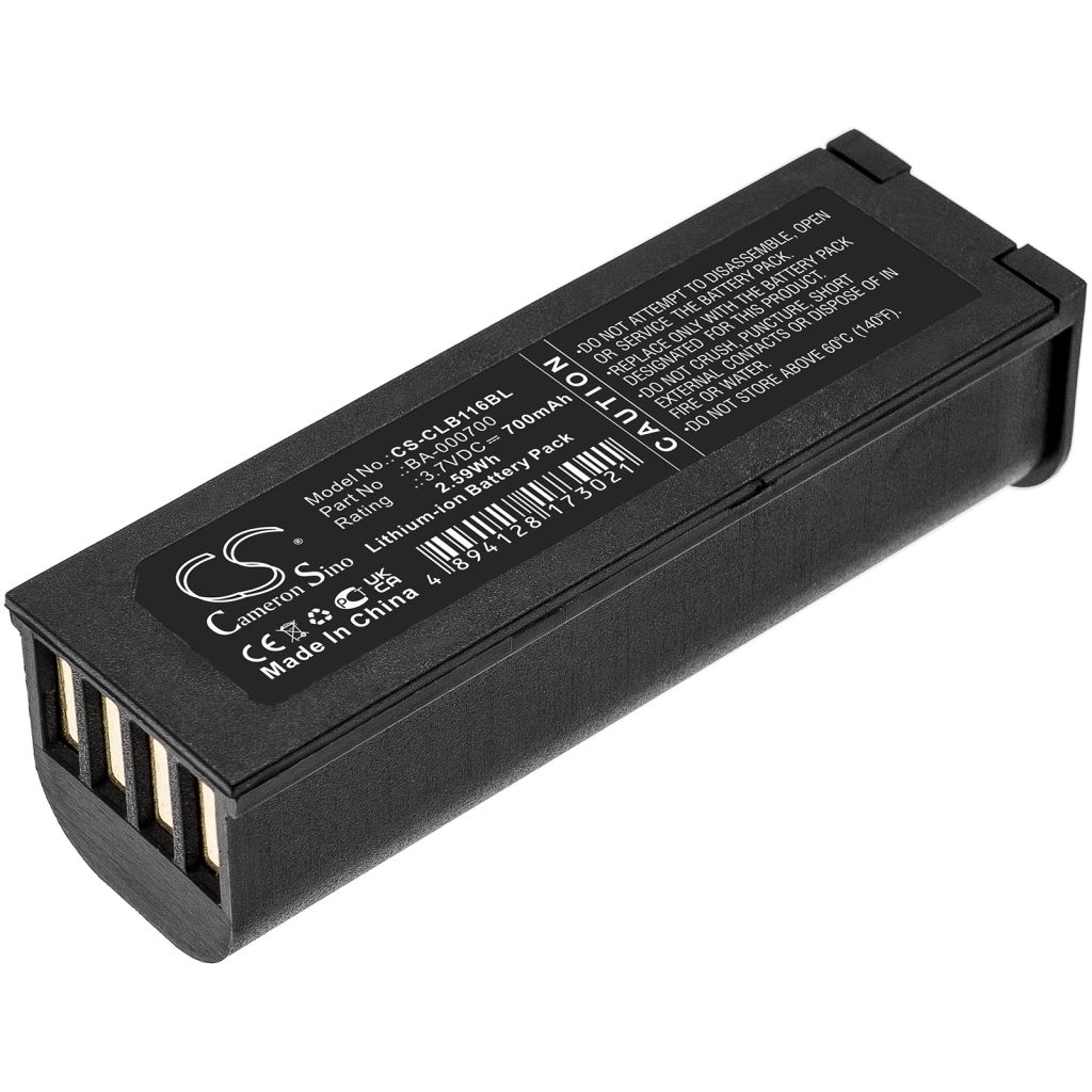 Akkumulátorok Szkenner akkumulátorok CS-CLB116BL