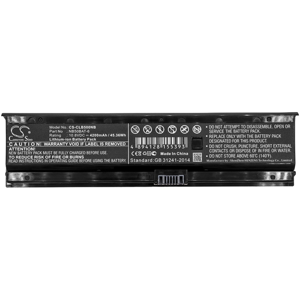 Akkumulátorok Helyettesíti a NB50BAT-6