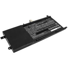 Kompatibilis akkumulátor csere Thunderobot 6-87-P650S-4252,P650BAT-4,P6MBAT-4