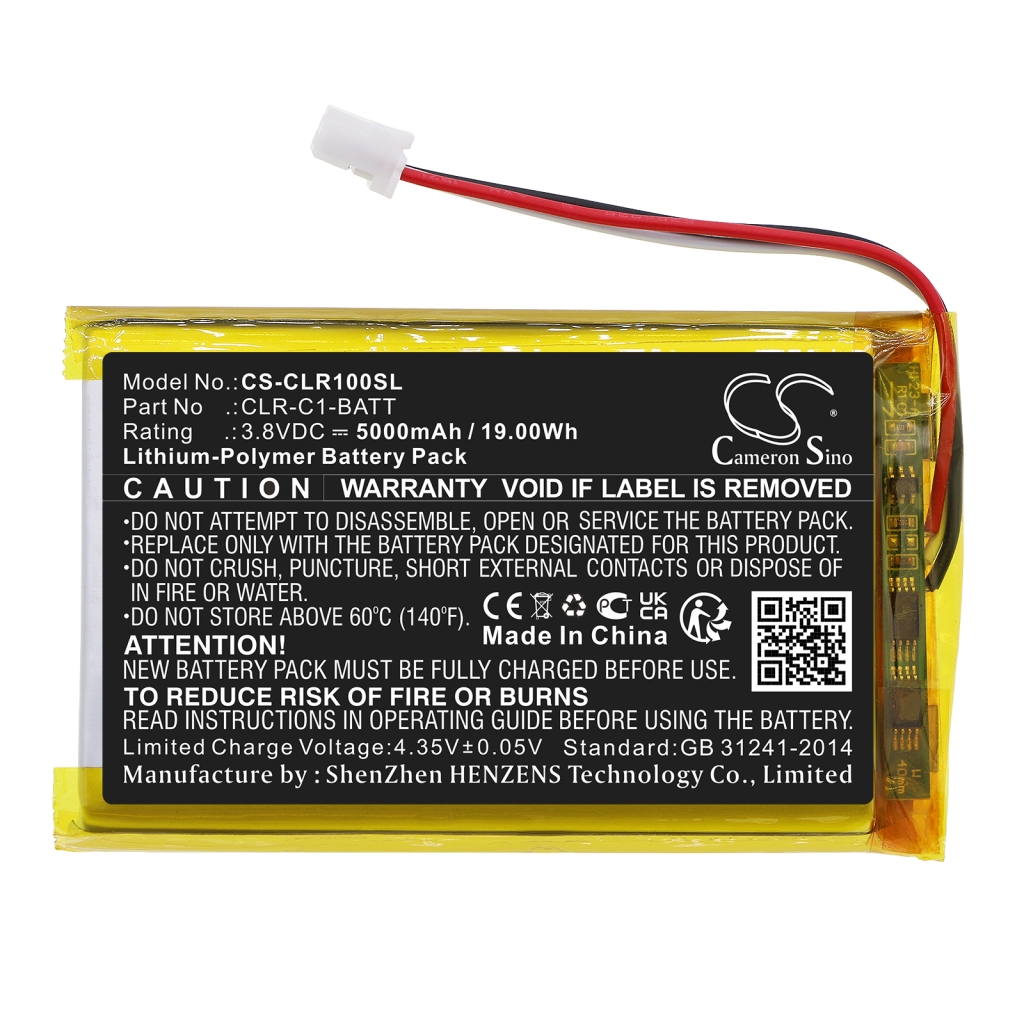 Akkumulátorok Smart Home akkumulátorok CS-CLR100SL