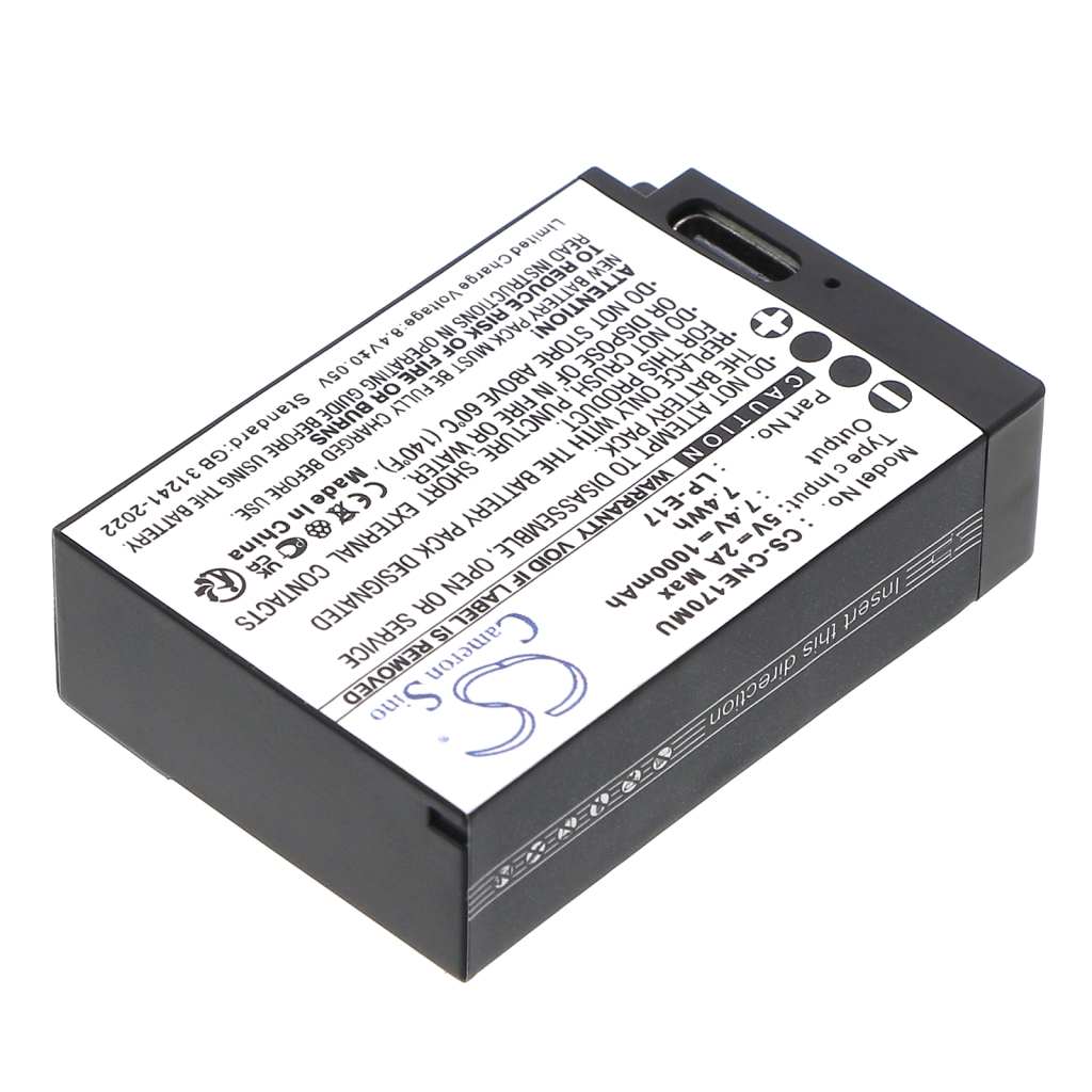 Kompatibilis akkumulátor csere Saramonic LP-E17