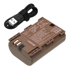 Kompatibilis akkumulátor csere Canon LP-E6,LP-E6N,LP-E6NH,LP-E6P
