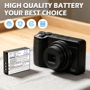 Akkumulátor Helyettesíti a Ricoh DB-120
