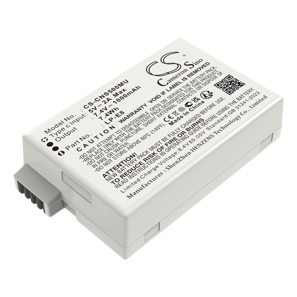 Kompatibilis akkumulátor csere Canon LP-E8