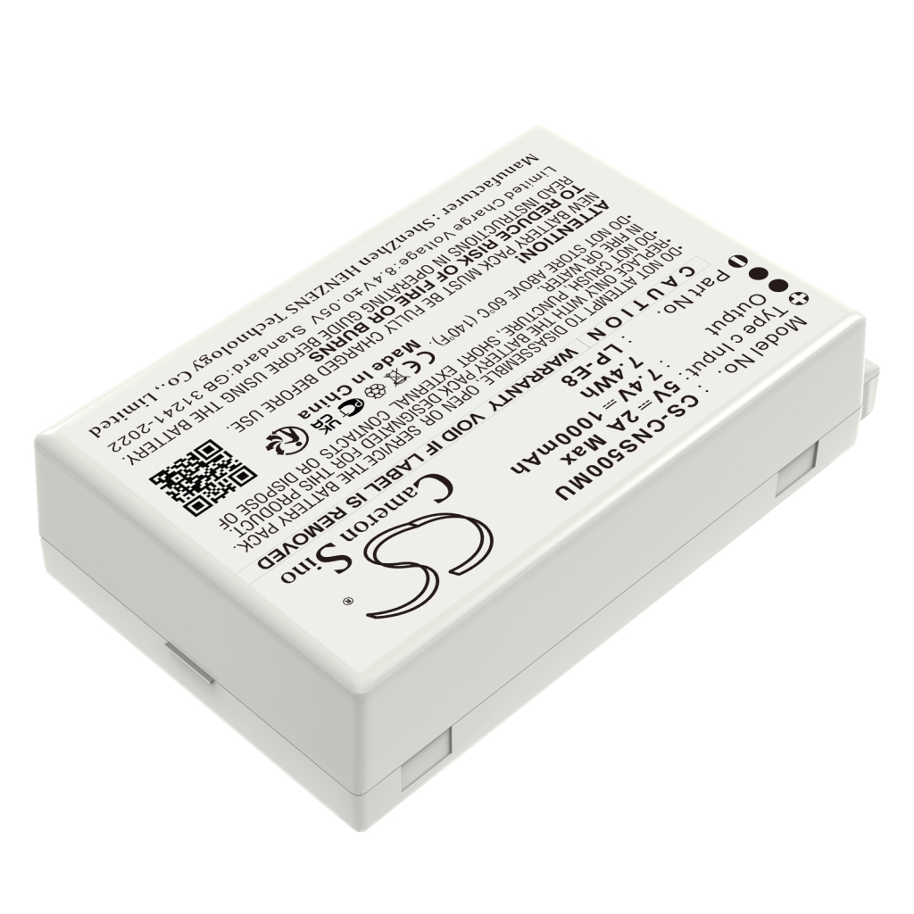 Kompatibilis akkumulátor csere Canon LP-E8