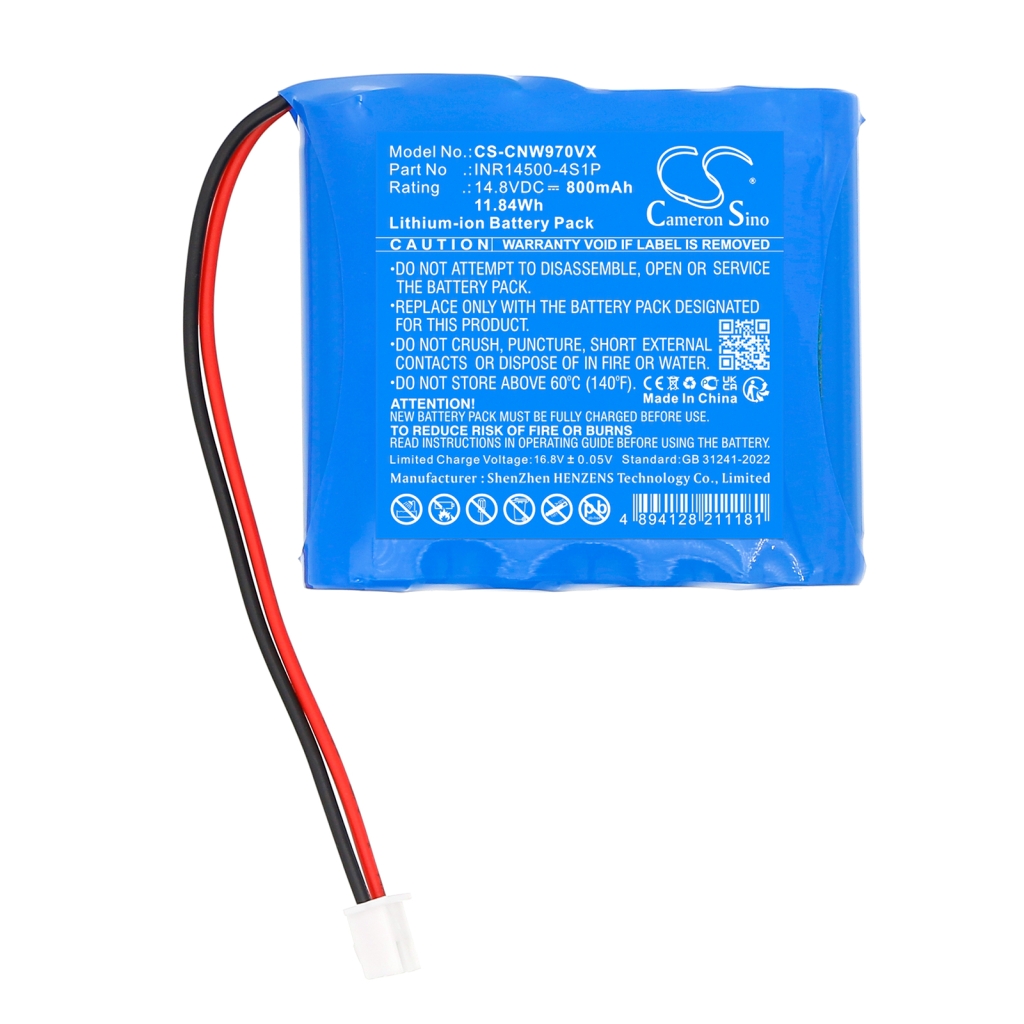 Kompatibilis akkumulátor csere Cecotec INR14500-4S1P