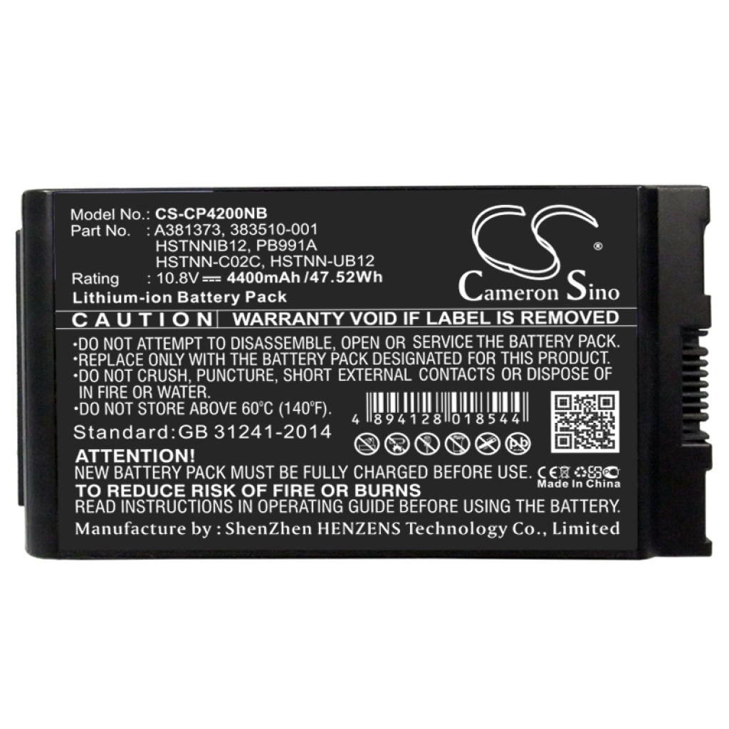 Akkumulátorok Helyettesíti a 383510-001