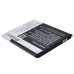 Side edge view of thin flat CS-CP8190SL pouch battery showing slim profile and contacts