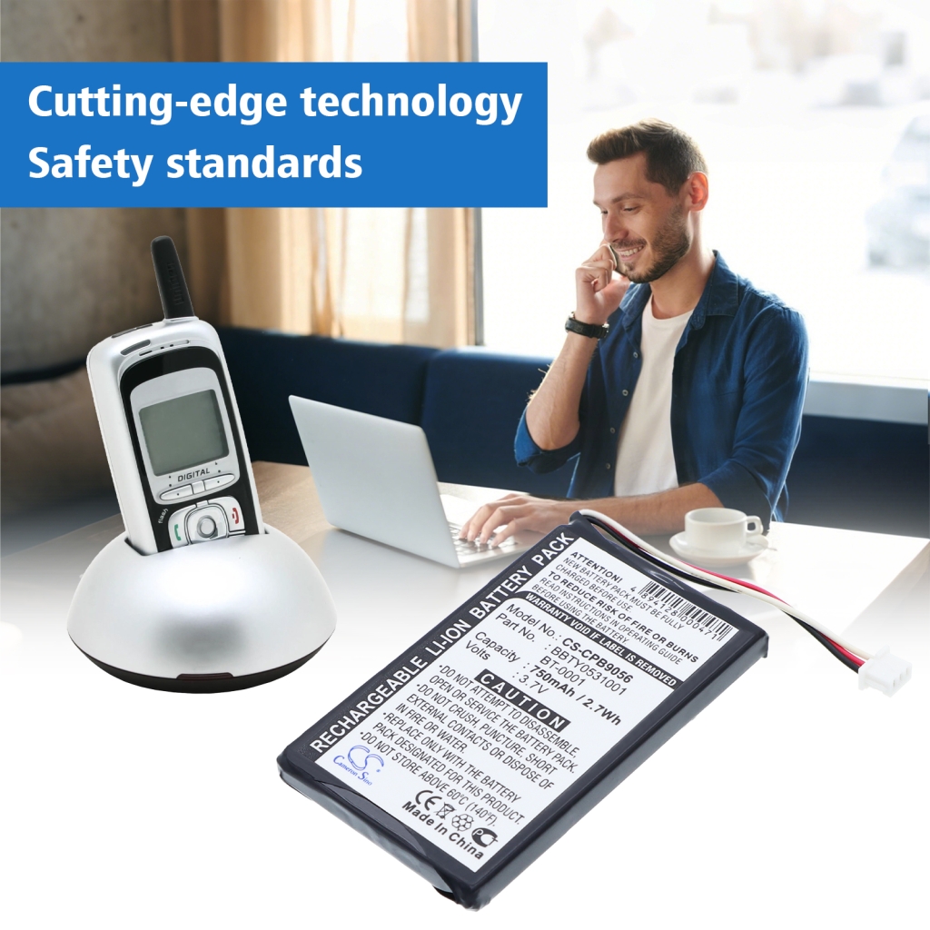 Akkumulátor kompatibilis a következőkkel Uniden CS-CPB9056