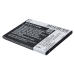 Cameron Sino CS-CPD200XL battery caution side flat view with barcode