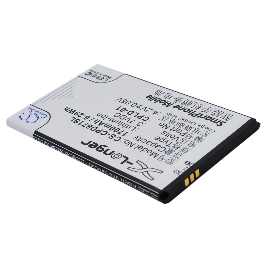 Kompatibilis akkumulátor csere Coolpad CPLD-01