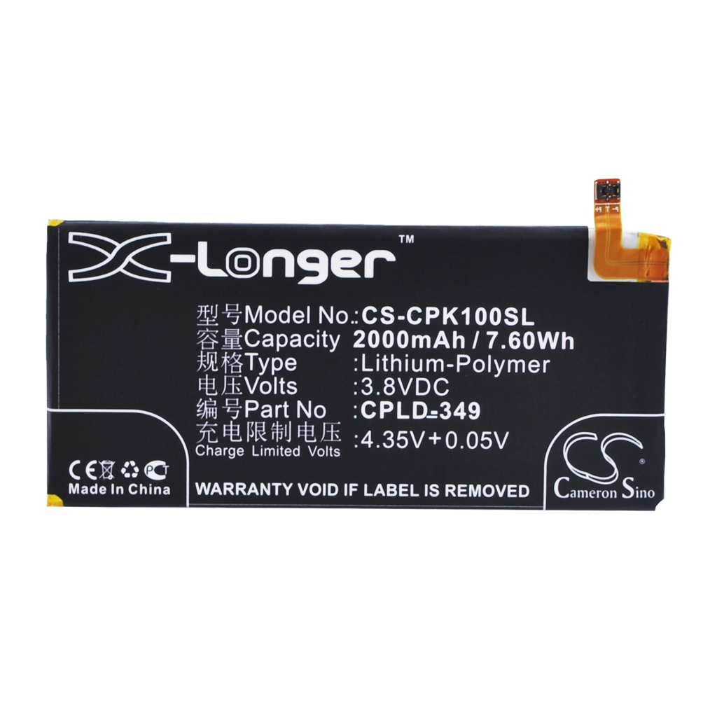 Battery for Coolpad ivvi K1