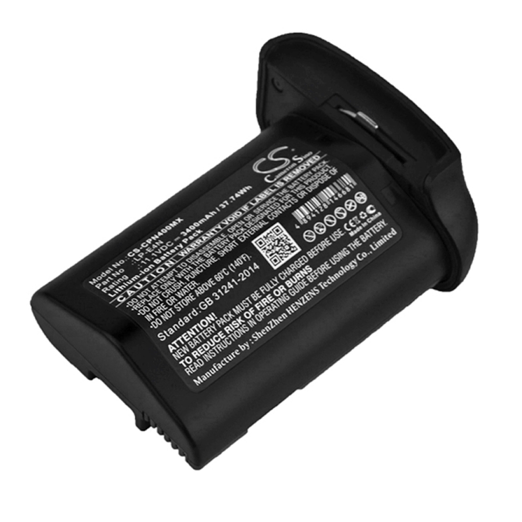 Kompatibilis akkumulátor csere Canon LP-E4N