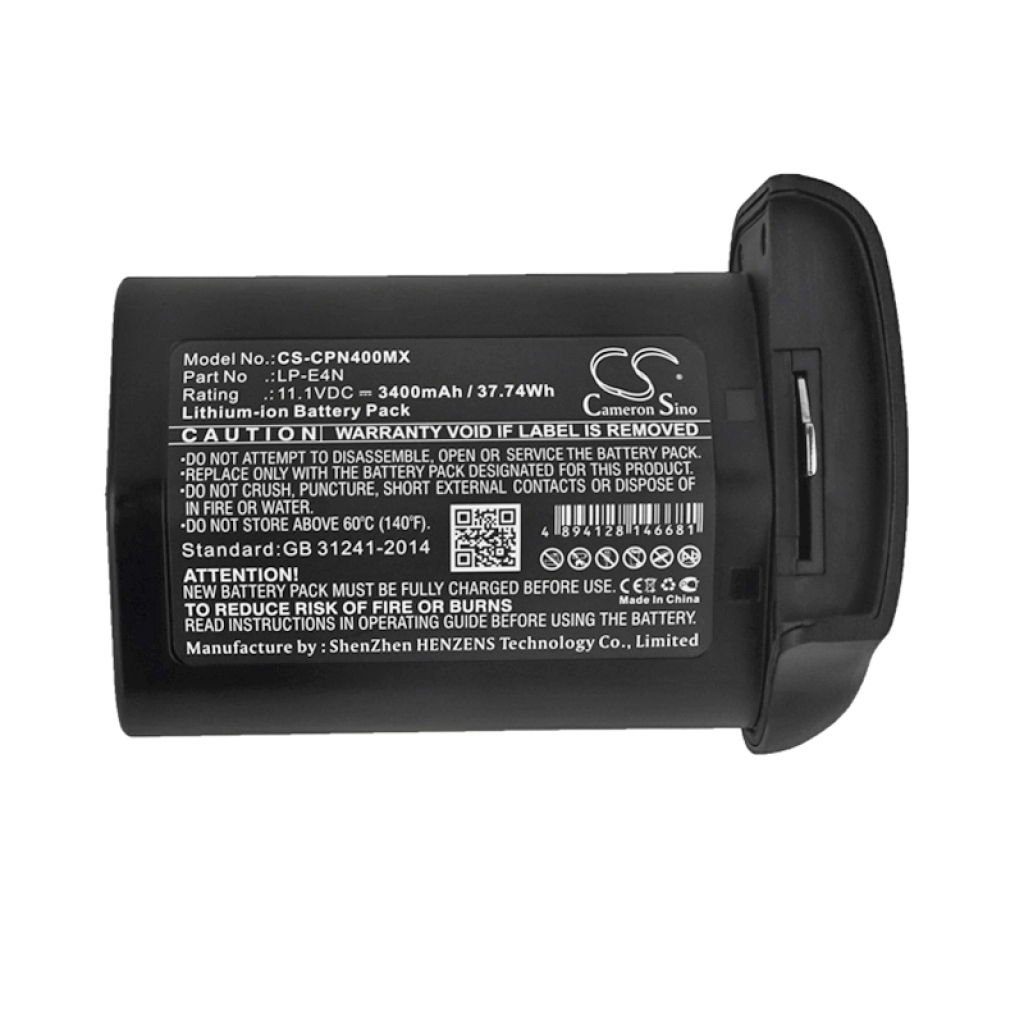 Kompatibilis akkumulátor csere Canon LP-E4N