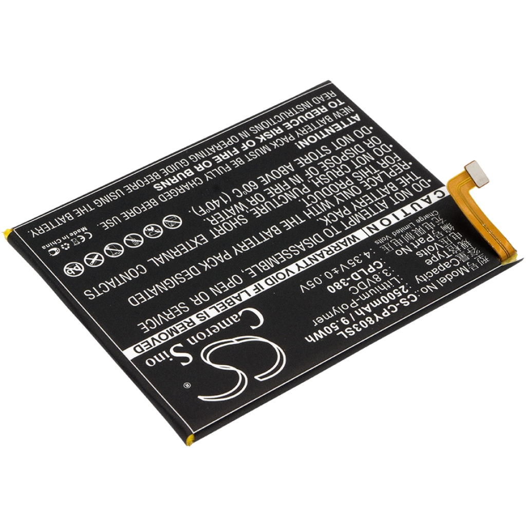 Kompatibilis akkumulátor csere Coolpad CPLD-380