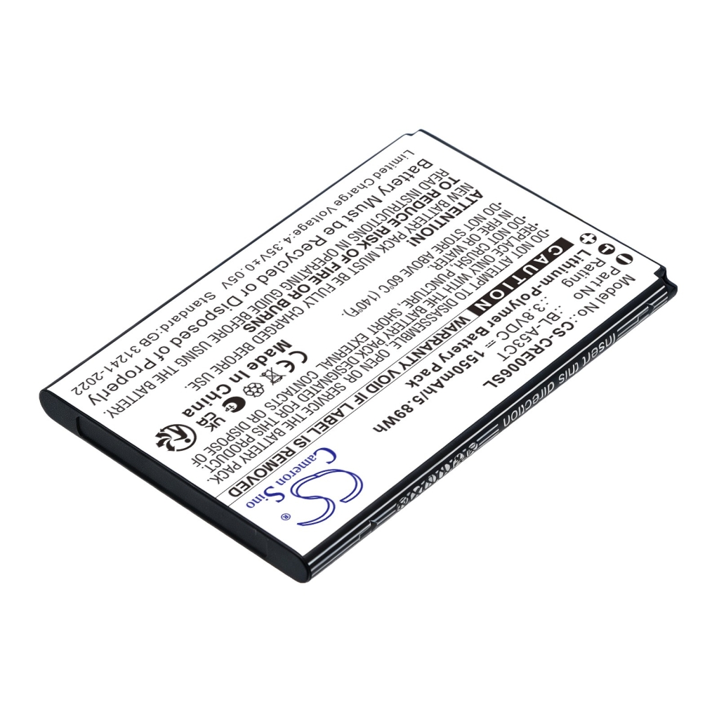 Akkumulátorok kompatibilis a következőkkel Consumer Cellular Iris Easy Flip CS-CRE006SL