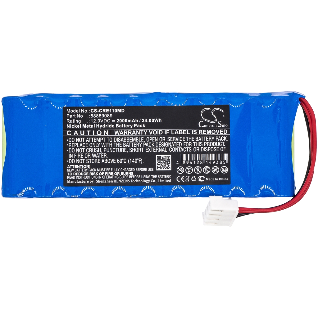 Kompatibilis akkumulátor csere Carewell 88889089