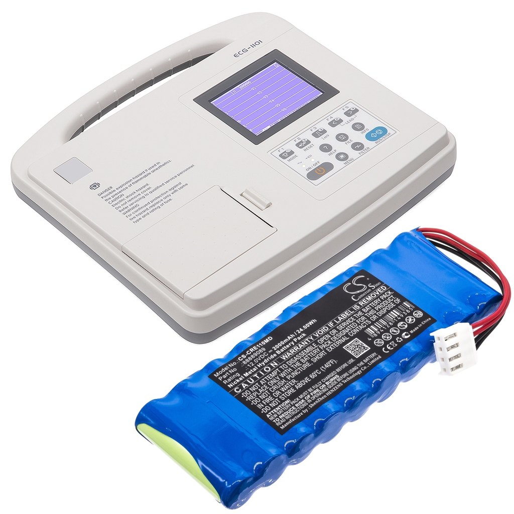 Kompatibilis akkumulátor csere Carewell 88889089