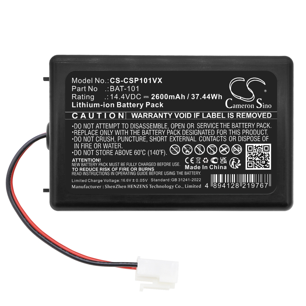 Porszívó akkumulátorok Cleanmaxx CS-CSP101VX