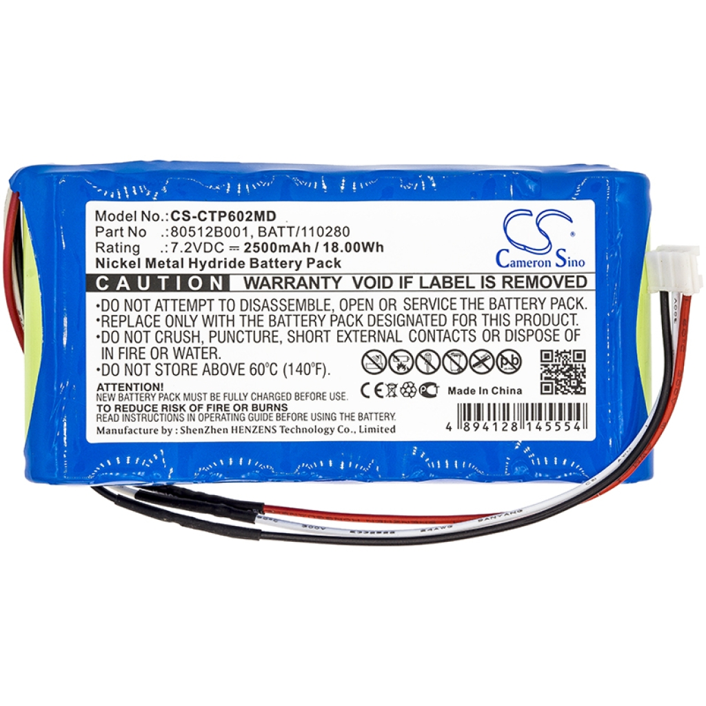 Akkumulátorok orvostechnikai eszközökhöz Criticare oximeter Poet LT Plus (CS-CTP602MD)