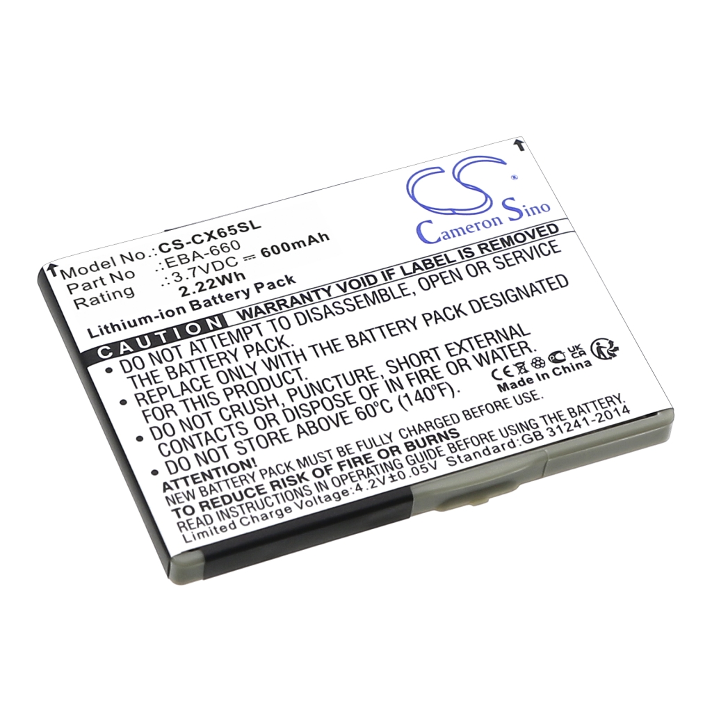 Camera Battery Siemens CS-CX65SL
