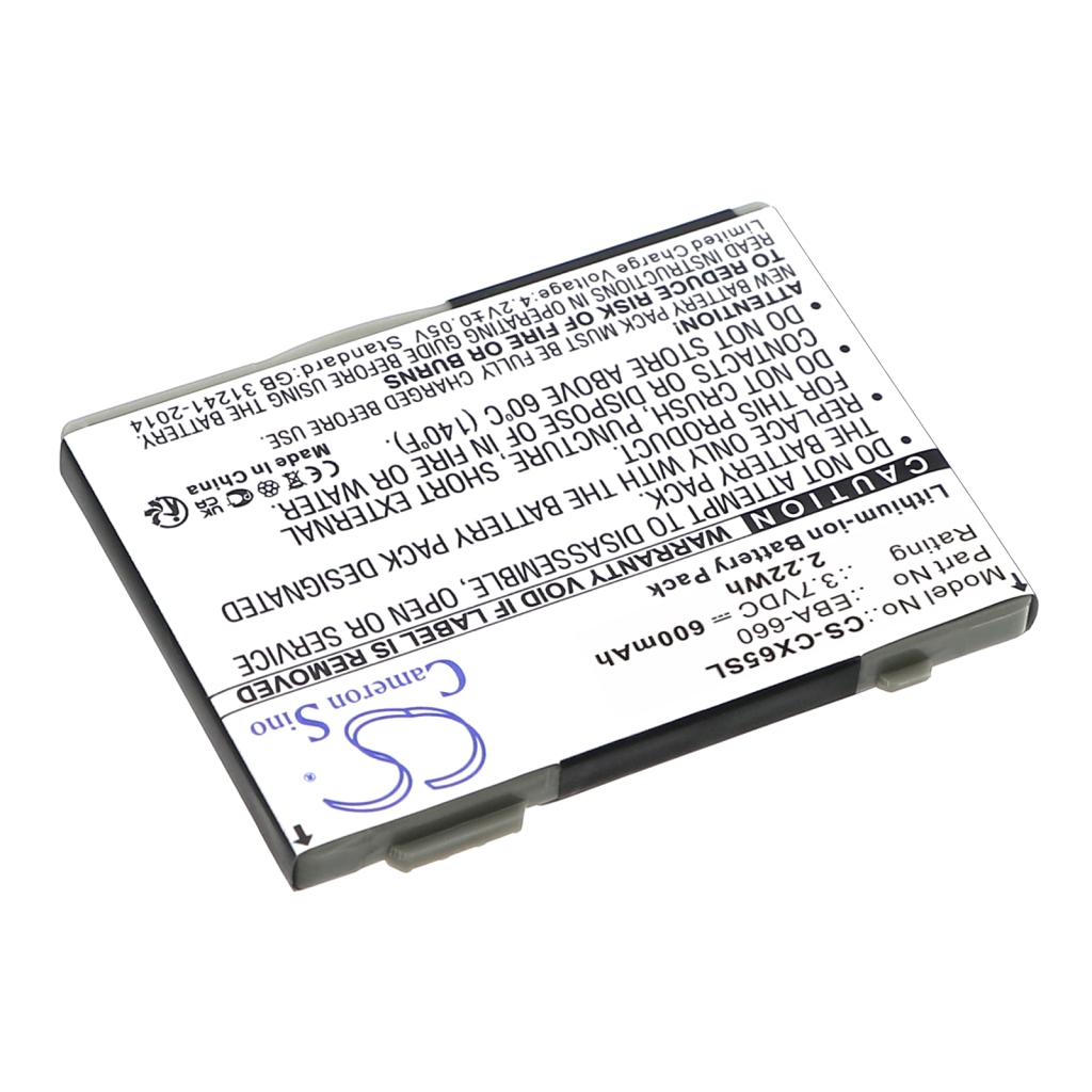 Camera Battery Siemens CS-CX65SL