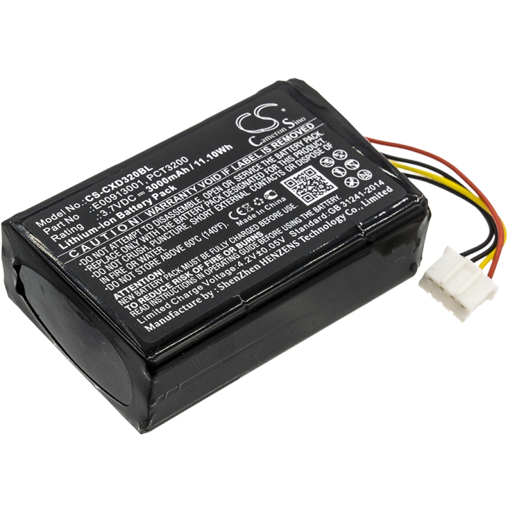 Szkenner akkumulátorok C-one CS-CXD320BL