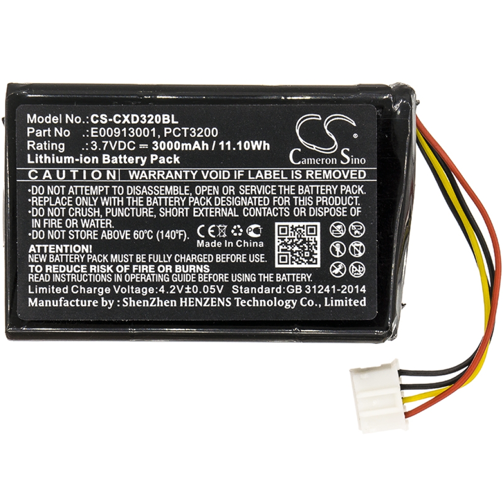 Szkenner akkumulátorok C-one CS-CXD320BL