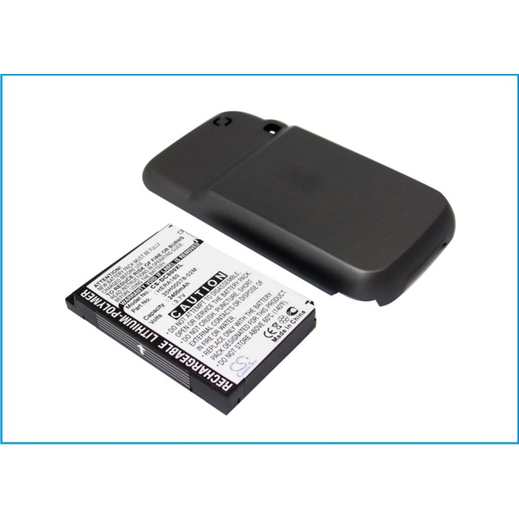Kompatibilis akkumulátor csere HTC 35H00078-02M,HERA160