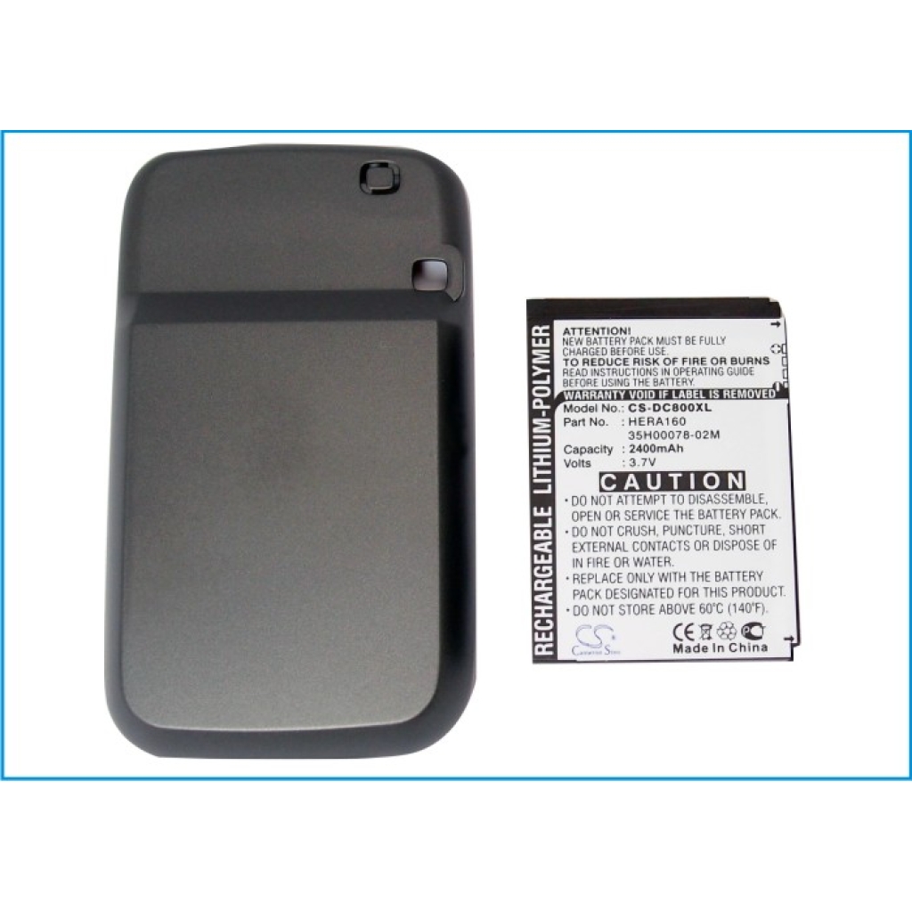 Kompatibilis akkumulátor csere HTC 35H00078-02M,HERA160
