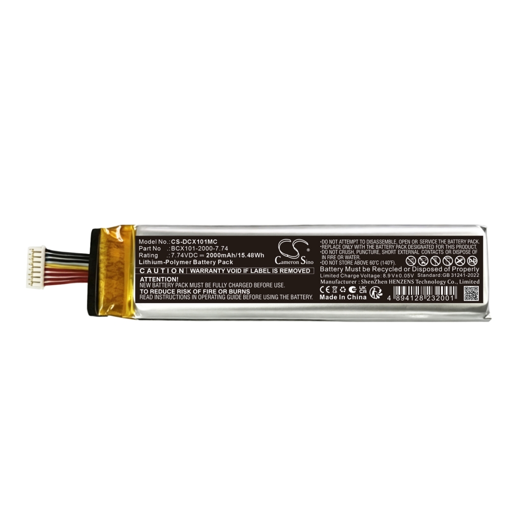 Akkumulátorok  CS-DCX101MC