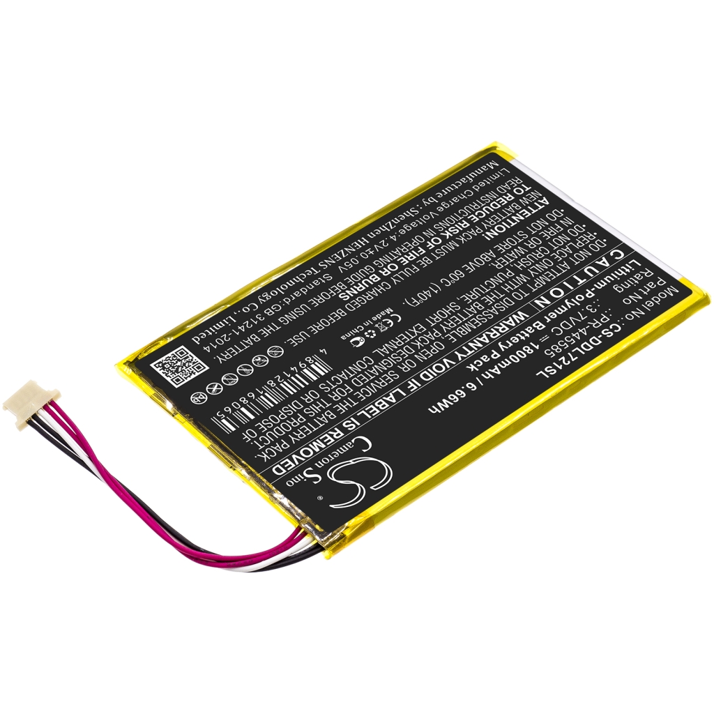 Akkumulátorok tablettákhoz Digiland KB 7" (CS-DDL721SL)