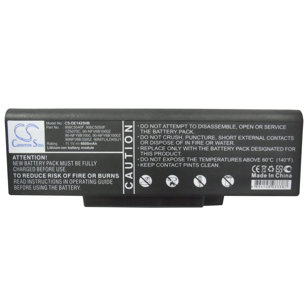 Notebook battery ASI AMATA CS-DE1425HB
