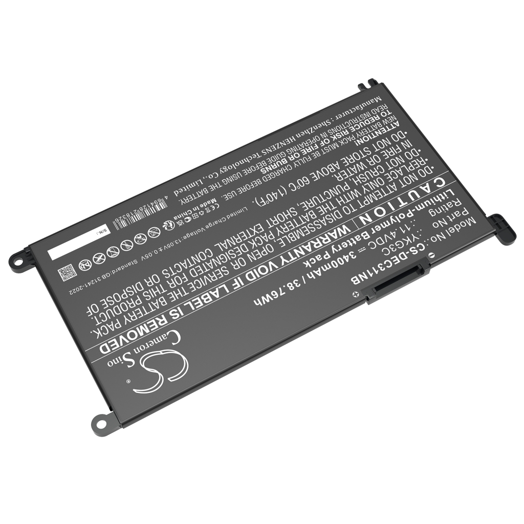 Kompatibilis akkumulátor csere DELL 0YKG3C,RF9H3,YKG3C