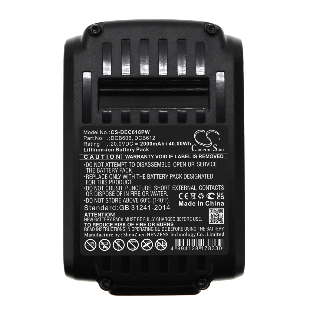 Battery Replaces DCB206