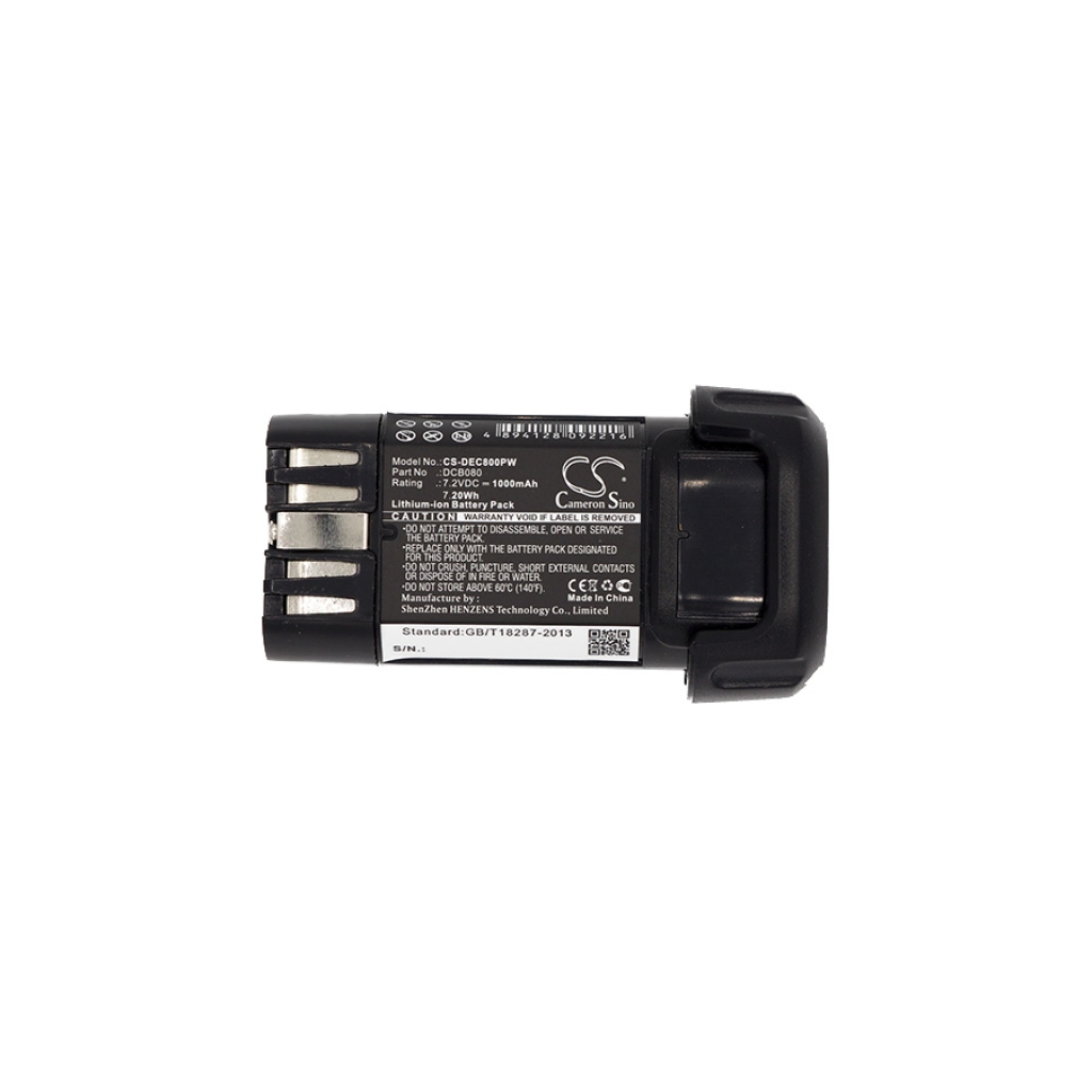 Kompatibilis akkumulátor csere DeWalt DCB080