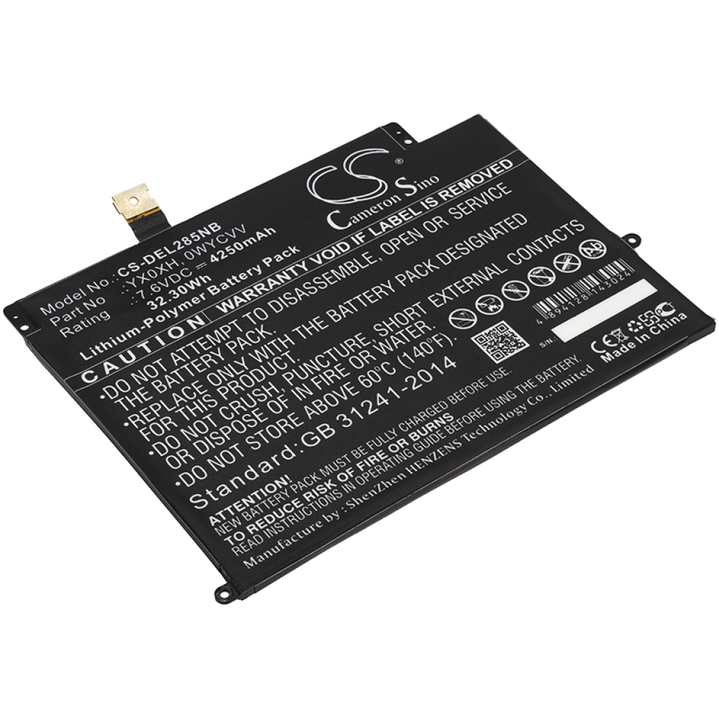 Battery Replaces YX0XH