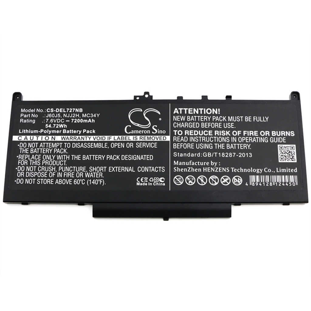 Battery Replaces NJJ2H